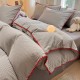 100% washed cotton four-piece bed sheet set, 100% cotton thickened quilt cover, three-piece bed sheet set for student dormitories. 100% washed cotton four-piece bed sheet set, 100% cotton thickened quilt cover, three-piece bed sheet set for student dormitories.