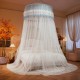 Princess-style ceiling mosquito net for home bedroom, 205 new style, no-installation bed curtain, veil bracket, floor-standing dome hanging tent Princess-style ceiling mosquito net for home bedroom, 205 new style, no-installation bed curtain, veil bracket, floor-standing dome hanging tent