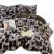 Winter rabbit fur four-piece set, Class A milk velvet sheets, duvet cover, southern Three-piece flannel bedding set with coral fleece
