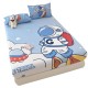 Astronaut children's cotton fitted sheet, one-piece, cartoon boy mattress. Mattress cover, three-piece bed cover set, quilt cover, and pillowcase. Astronaut children's cotton fitted sheet, one-piece, cartoon boy mattress. Mattress cover, three-piece bed cover set, quilt cover, and pillowcase.