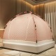 New warm bed tent mosquito net, full blackout, fully enclosed, insulated, windproof winter curtains, home indoor bed curtains.
