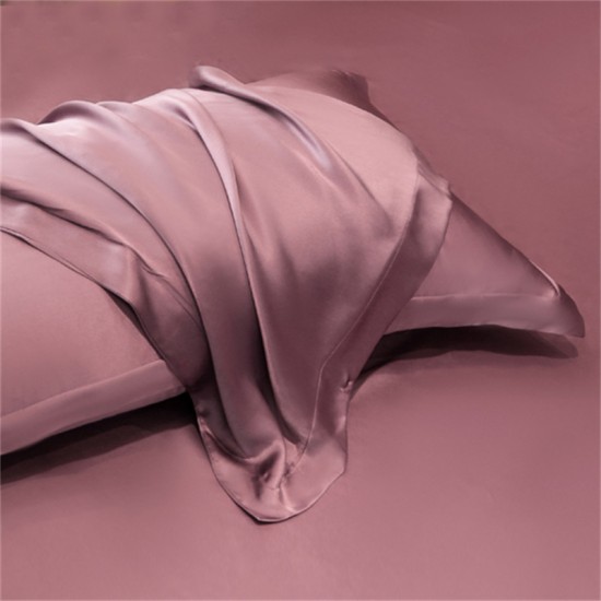 High-end pure silk pillowcase, 100% mulberry silk pillowcase, silk pillowcase, single ice silk latex pillowcase, pillowcase