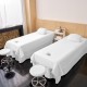 Pure cotton beauty salon-grade solid-color bed sheets, pure cotton beauty salon spa massage therapy and body shaping sheets with holes