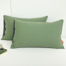 Washed Cotton Pillowcases, One Pair, Household, 100 Pillowcases, 48x74, Single Pillow Liner for Men Washed Cotton Pillowcases, One Pair, Household, 100 Pillowcases, 48x74, Single Pillow Liner for Men