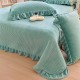 2024 Autumn/Winter milk velvet lace bed cover, anti-static, quilted, thickened, non-slip solid color bed cover set (three-piece set) 2024 Autumn/Winter milk velvet lace bed cover, anti-static, quilted, thickened, non-slip solid color bed cover set (three-piece set)