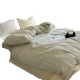 INS simple striped autumn and winter thick, warm pure cotton four-piece set, thickened cotton quilt cover, bed sheet Bedding INS simple striped autumn and winter thick, warm pure cotton four-piece set, thickened cotton quilt cover, bed sheet Bedding