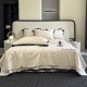 Summer cooling ice silk four-piece quilt set, light luxury, high-end fitted sheet, machine washable, air-conditioning quilt, air-conditioning quilt core Summer cooling ice silk four-piece quilt set, light luxury, high-end fitted sheet, machine washable, air-conditioning quilt, air-conditioning quilt core