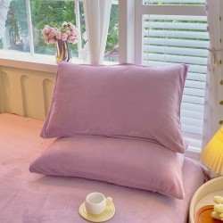 2025 new winter milk fleece pillowcase, simple solid coral flannel single pillowcase. Liner cover 2025 new winter milk fleece pillowcase, simple solid coral flannel single pillowcase. Liner cover