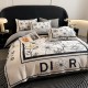 2025 autumn and winter new designer-style baby milk fleece four-piece set, coral fleece, thickened and warm sheets and quilt covers 2025 autumn and winter new designer-style baby milk fleece four-piece set, coral fleece, thickened and warm sheets and quilt covers
