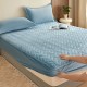 Autumn and winter warm milk fleece fitted sheet, quilted quilted bed sheet, thickened solid color baby fleece bed cover with elastic bands. Autumn and winter warm milk fleece fitted sheet, quilted quilted bed sheet, thickened solid color baby fleece bed cover with elastic bands.